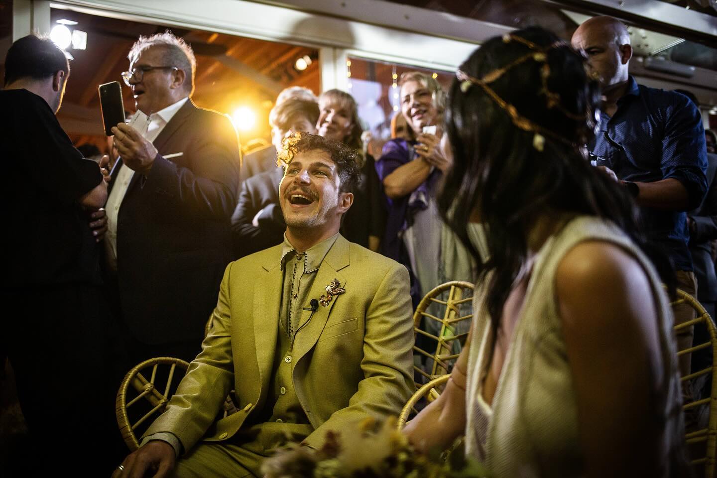 Ceremonia de Viky & Wuido en La Reserva. Fotógrafo documental de bodas Esteban Lago.