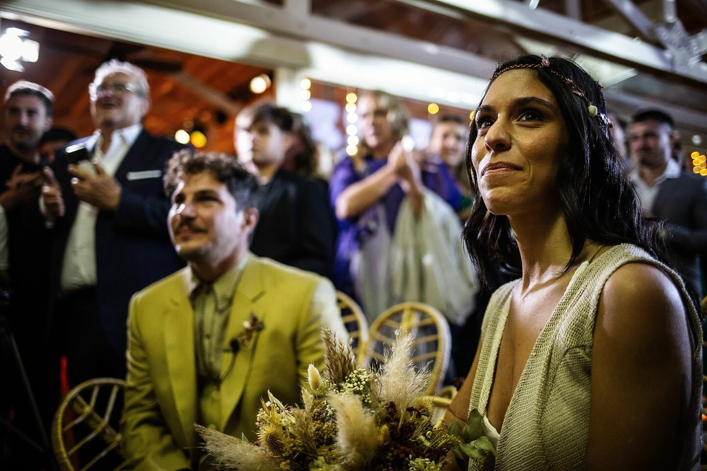 Ceremonia de Viky & Wuido en La Reserva. Fotógrafo documental de bodas Esteban Lago.