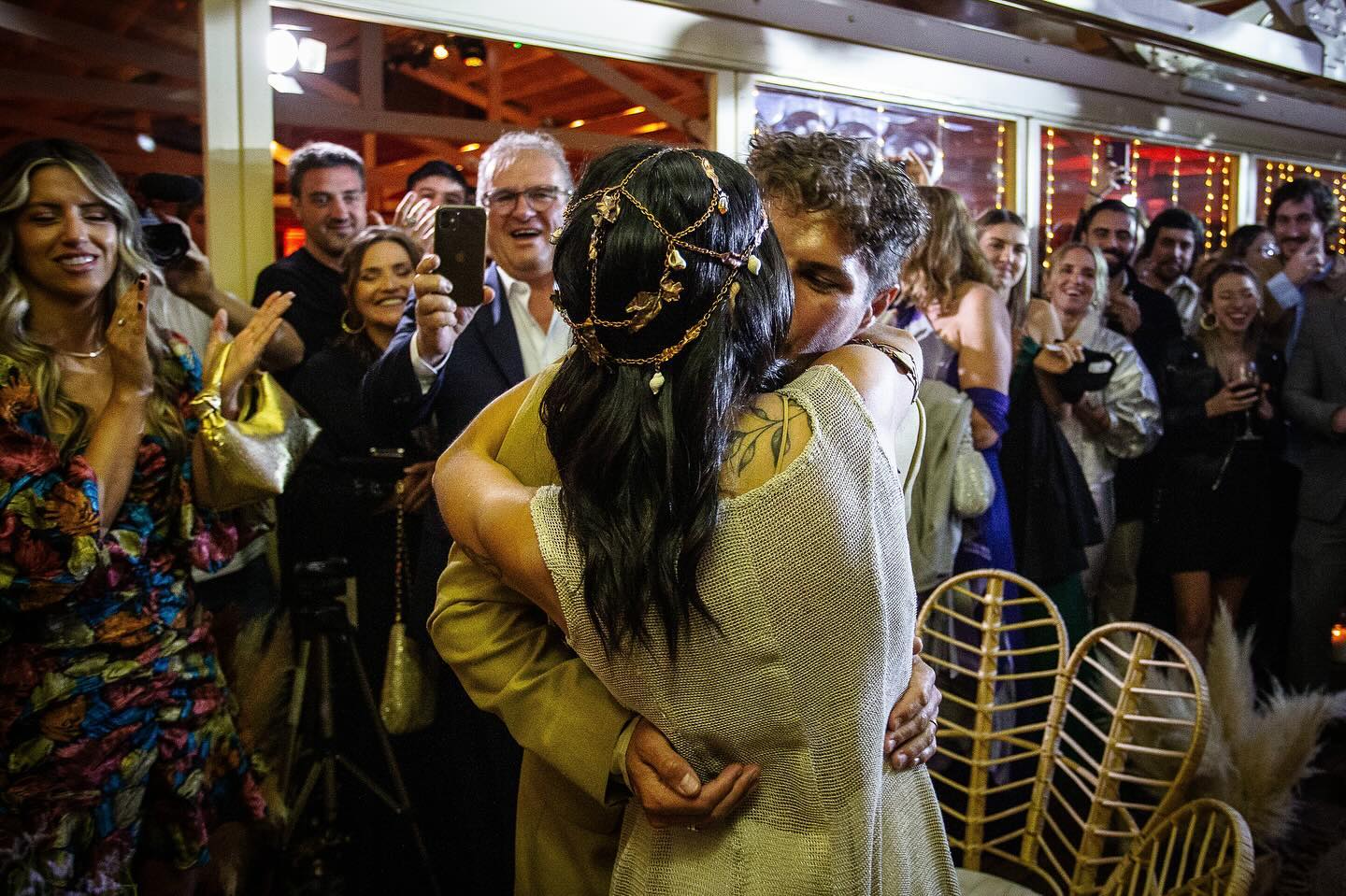 Ceremonia de Viky & Wuido en La Reserva. Fotógrafo documental de bodas Esteban Lago.